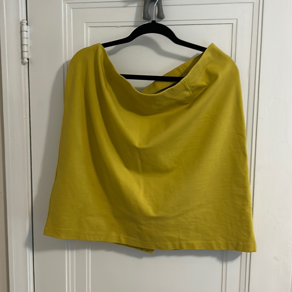Knit pencil skirt